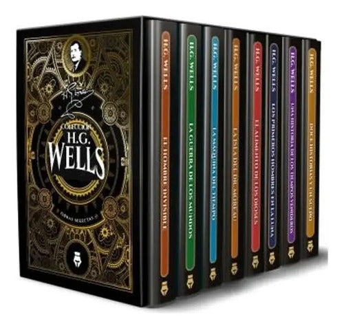 Obras Completas De H.g. Wells (8 Tomos)