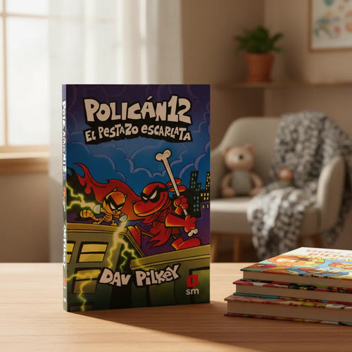 Policán 12 El Pestazo Escarlata / Dav Pilkey