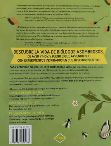Biologia Para Niños (tapa Dura) / Lexus