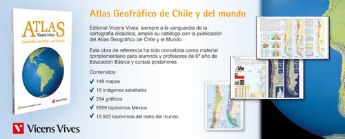 Atlas Geografico De Chile Y Del Mundo / Vicens Vives