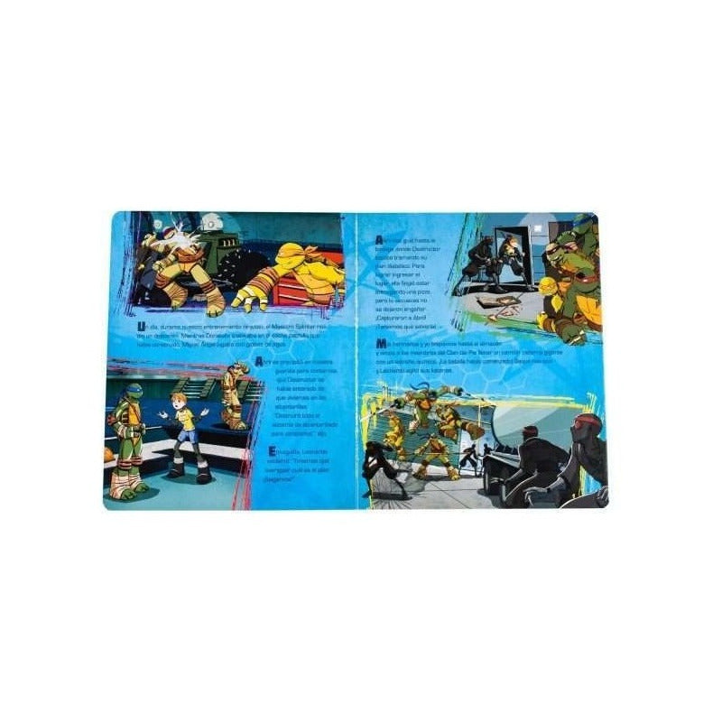 Turtles Ninja Soy Rafael Libro + Figura Base / Lexus