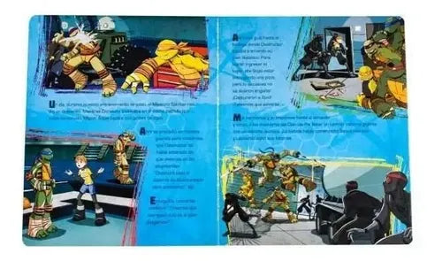 Turtles Ninja Soy Rafael Libro + Figura Base / Lexus