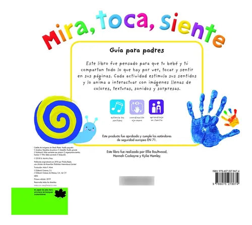 Mira, Toca, Siente (tapa Dura) / Kylie Boultwood