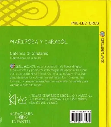 Mariposa Y Caracol (tapa Dura) / Caterina Di Girolamo