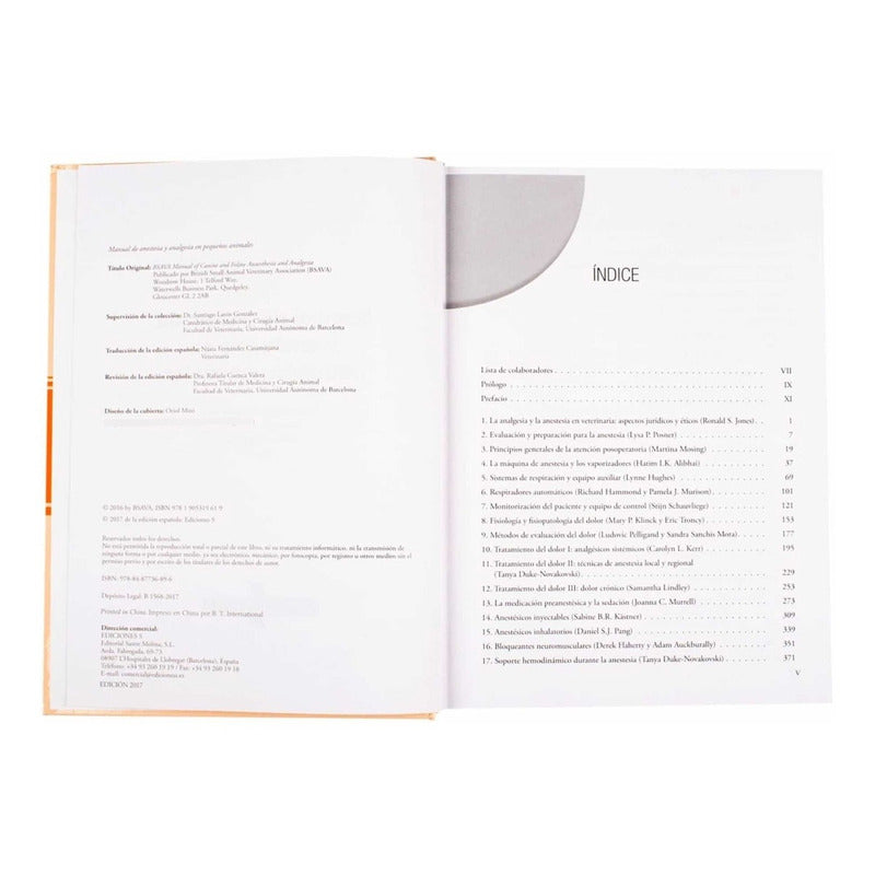 Manual De Anestesia Y Analgesia / Lexus
