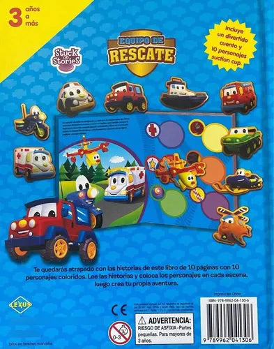 Equipo De Rescate (libro + 10 Vehiculos) / Lexus