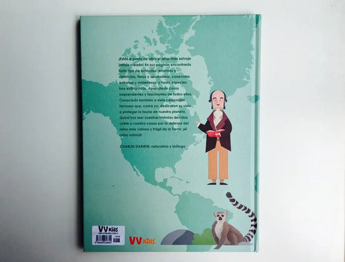Atlas De Los Animales (tapa Dura) / Vv Kids