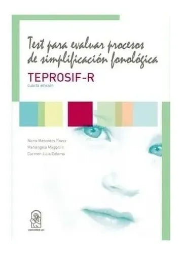 Test Evaluar Procesos Simplificacion Fonológica Teprosif-r