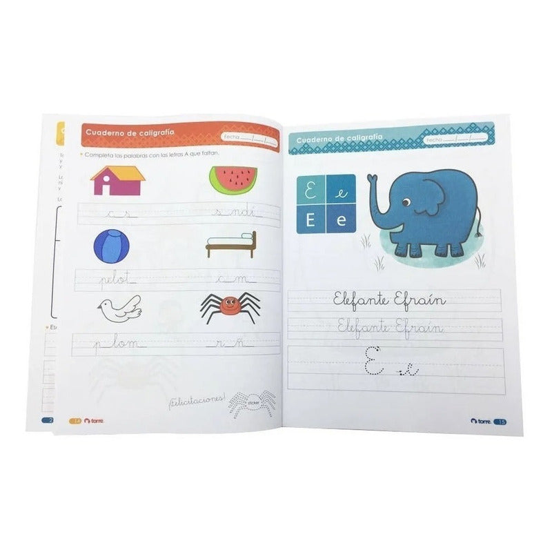 Caligrafia Horizontal Torre De Palabras 1 Basico 1er Sem