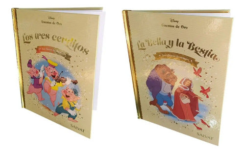 Pack 2 Cuentos Clasicos Infantiles (tapa Dura) / Disney