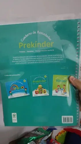 Cuaderno De Actividades Prekinder / Sopena