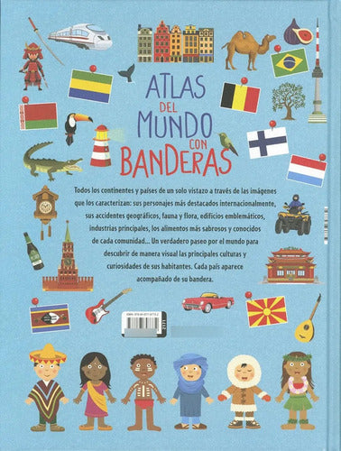 Atlas Del Mundo Con Banderas (tapa Dura) / Lexus