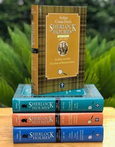 Sherlock Holmes Obra Completa (4 Tomos) / Conan Doyle