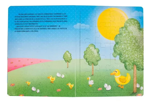 El Patito Feo Rompecabezas De Cartón / Lexus