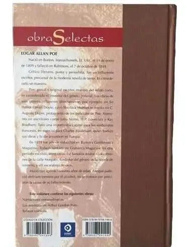 Obras Selectas (tapa Dura) / Edgar Allan Poe