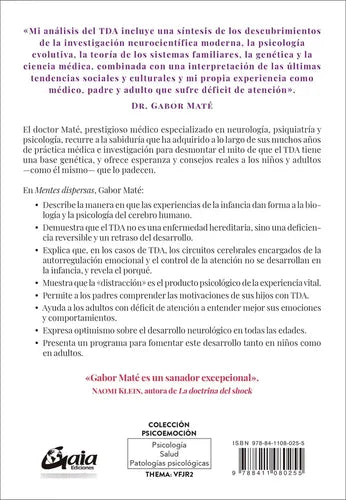 Mentes Dispersas / Gabor Mate