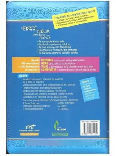 La Biblia Catolica Para Jovenes (estuche Simil Cuero)