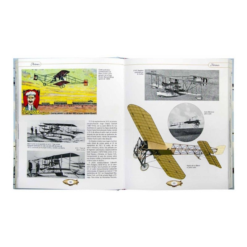 Atlas Ilustrado Aviones Muy Antiguos Y Otras Aeronaves Lexus