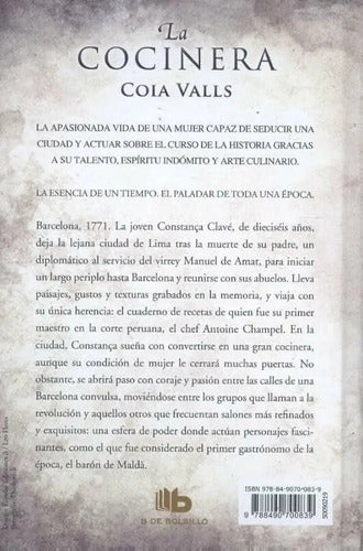 La Cocinera (tapa Dura) / Coia Valls