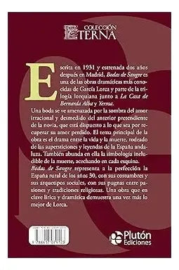 Bodas De Sangre / Federico Garcia Lorca