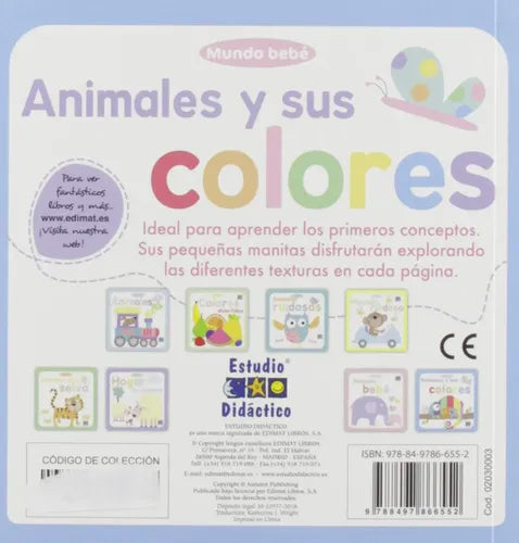 Animales Y Sus Colores (tapa Dura) / Mundo Bebé