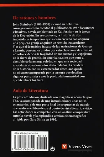 De Ratones Y Hombres / John Steinbeck
