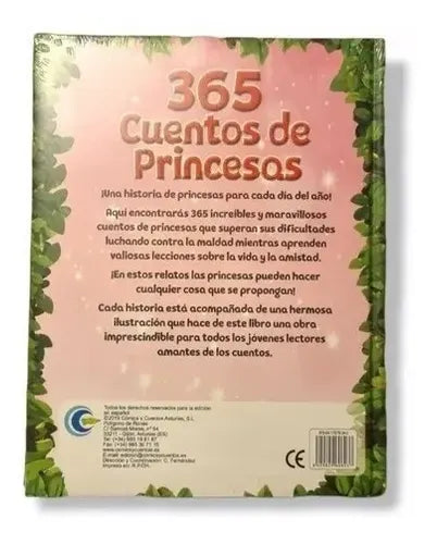 365 Cuentos De Princesas (tapa Dura)