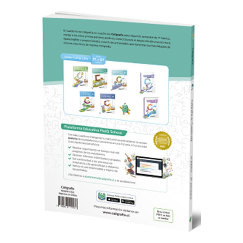 Caligrafia Cuadricula 1 Segundo Semestre 5mm / Caligrafix