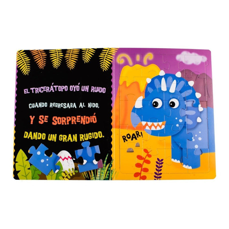 Tricerátopo Rompecabezas De Cartón / Lexus
