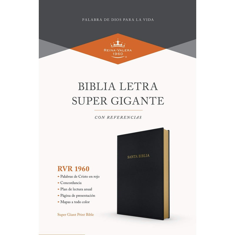 Santa Biblia Letra Super Gigante Con Referencias Rv1960