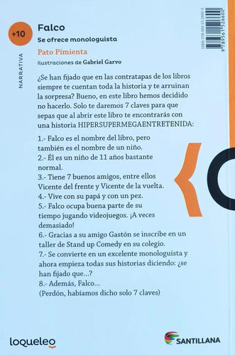 Falco. Se Ofrece Monologuista / Pato Pimienta