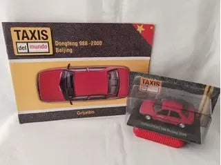 Taxis Del Mundo Escala 1/43 Dongfeng 988 Beijing 2000 Rojo