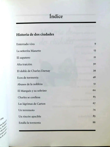 Historia De Dos Ciudades / Charles Dickens