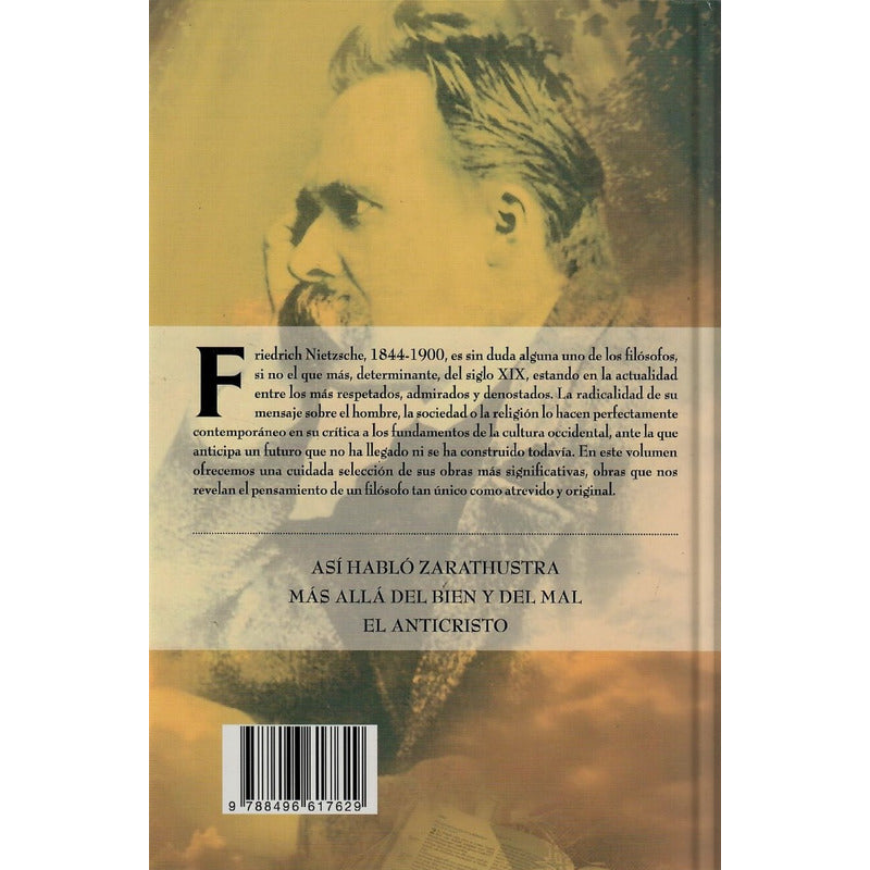 Obras Selectas De Friedrich Nietzsche (tapa Dura)