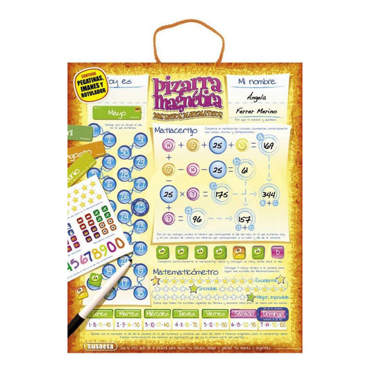 Pizarra Magnetica Mis Retos Matematicos / Susaeta