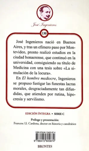 El Hombre Mediocre / Jose Ingenieros