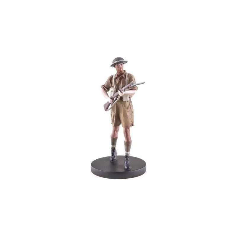 Soldado Escala Soldado Británico Sitio De Tobruk 1941 6 Cms