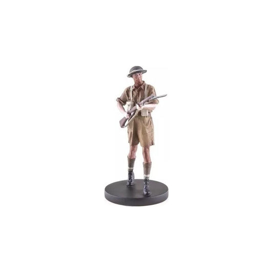 Soldado Escala Soldado Británico Sitio De Tobruk 1941 6 Cms