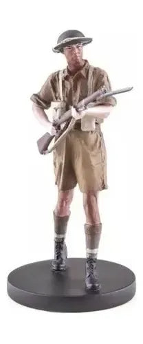 Soldado Escala Soldado Británico Sitio De Tobruk 1941 6 Cms
