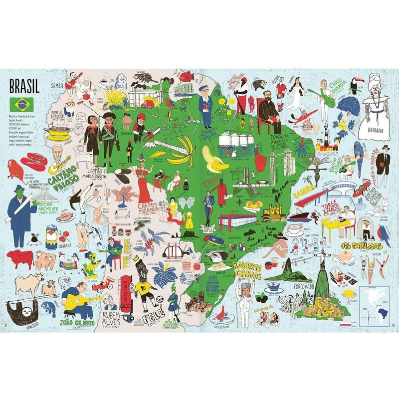 Atlas Americano (tapa Dura) / Amanuta