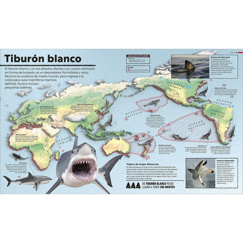 Dk Enciclopedia Atlas Del Mundo Animal (tapa Dura)