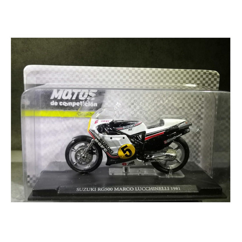 Moto Colección Esc Gp Suzuki Rg500 M. Lucchinelli 1981 1/24