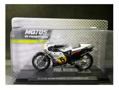 Moto Colección Esc Gp Suzuki Rg500 M. Lucchinelli 1981 1/24
