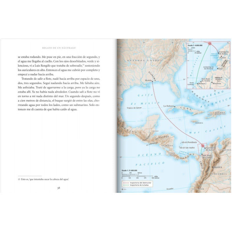 Relato De Un Naufrago / Gabriel Garcia Marquez