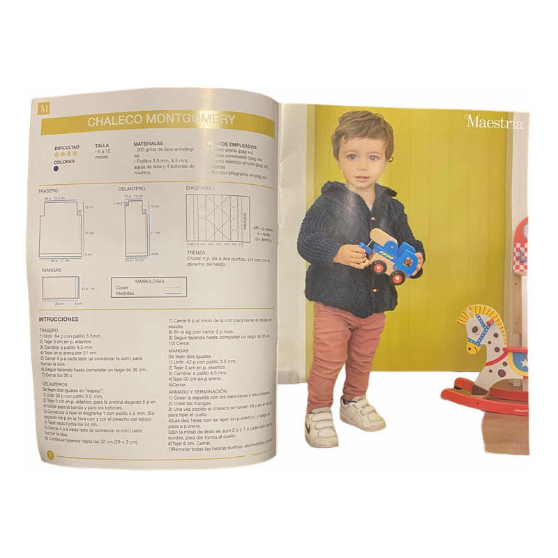 Revista Maestria Con Lanas Palillos Y Accesorios