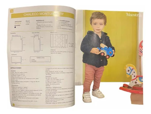 Revista Maestria Con Lanas Palillos Y Accesorios
