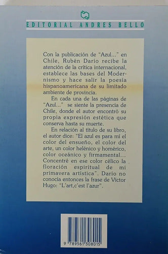 Azul Y Poemas / Ruben Dario