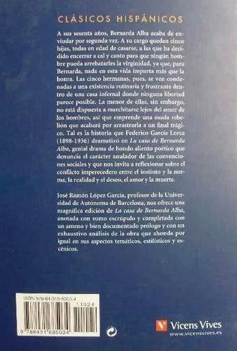 La Casa De Bernarda Alba / Federico Garcia Lorca