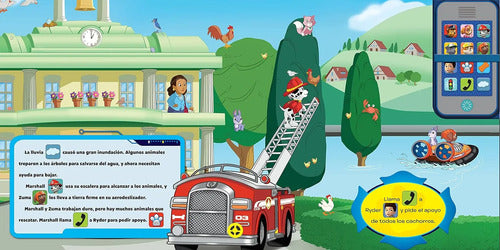 Paw Patrol Llamando A Todos Los Cachorros (incluye Telefono)