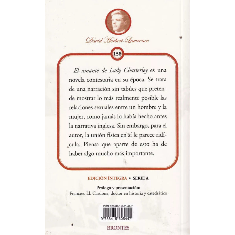 El Amante De Lady Chatterley / David Herbert Lawrence